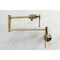 Kingston Brass KS4103DKL Wall Mount Pot Filler, Antique Brass KS4103DKL - alternate 2